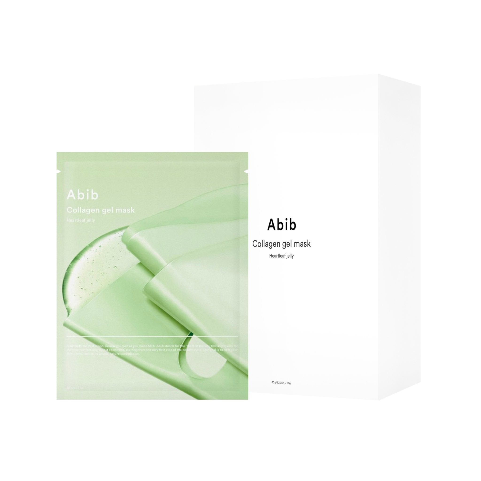 ABIB Collagen gel mask Heartleaf jelly(10 sheets) - K-Beauty In House