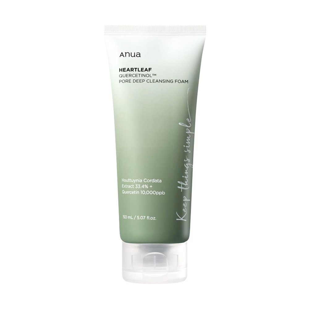 Anua Heartleaf Quercetinol Pore Deep Cleansing Foam 150ml - K - Beauty In House