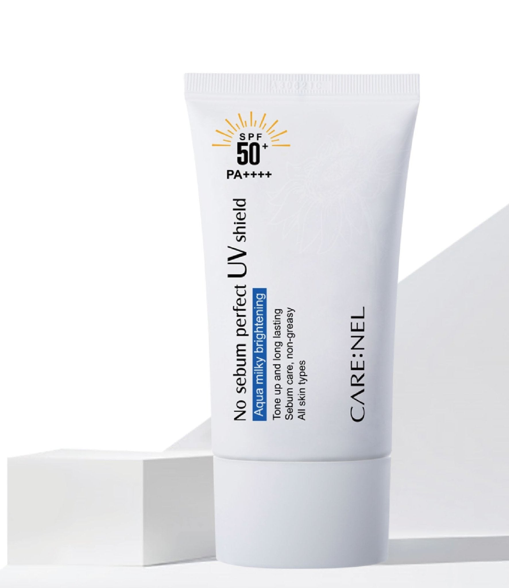 CARENEL No sebum perfect UV shield SPF 50+ / PA++++ 50ml - K-Beauty In House