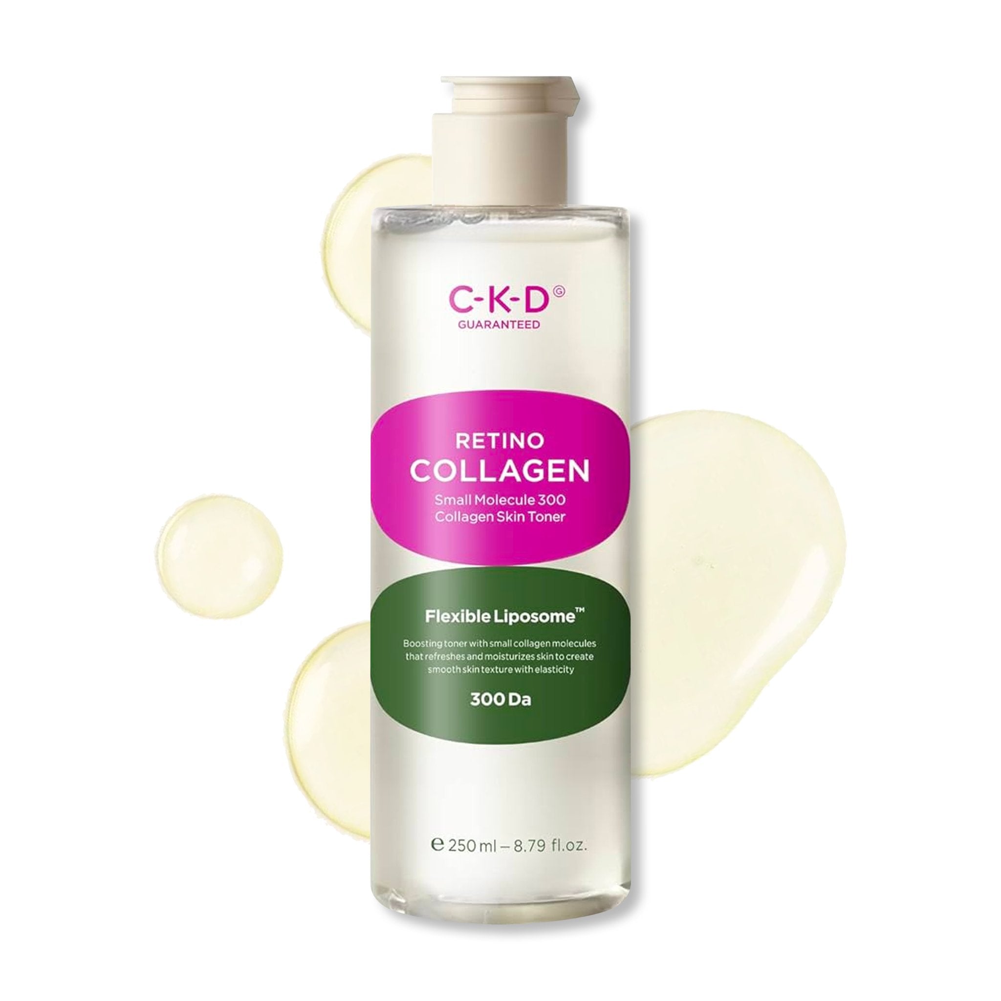 CKD Retino Collagen Small Molecule 300 Collagen Skin Toner 250ml - K - Beauty In House