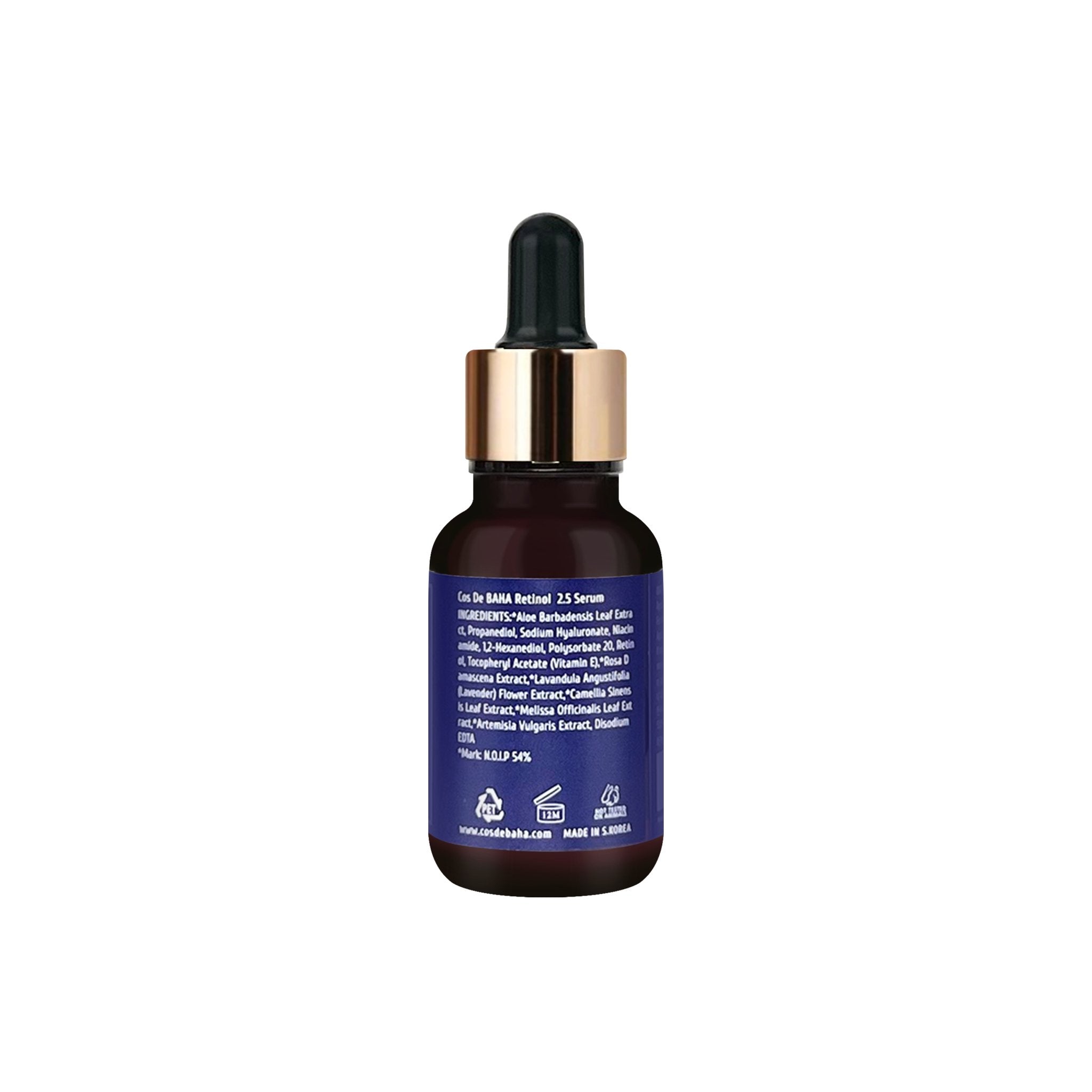 Cos De BAHA Retinol 2.5 Serum 30ml - K-Beauty In House