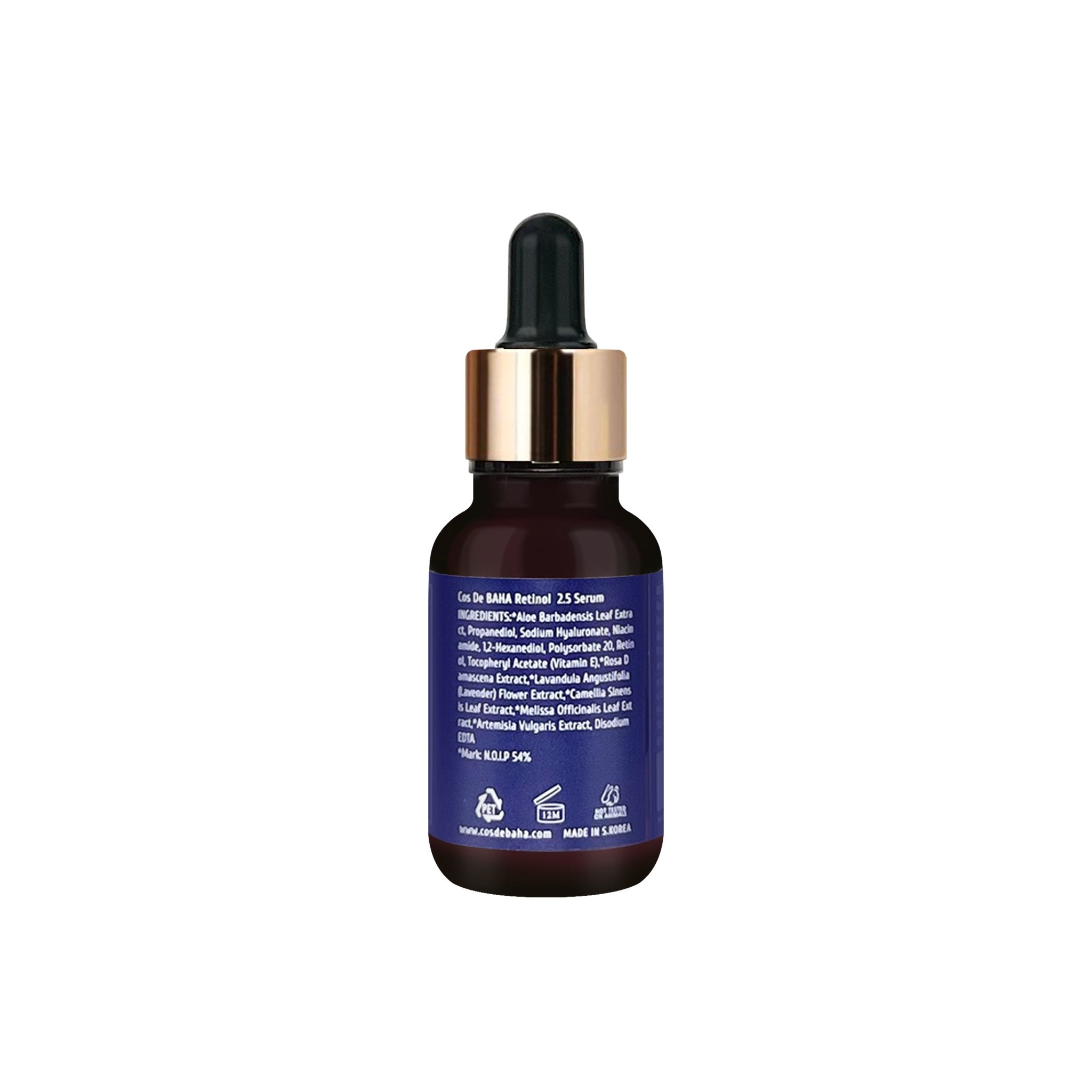 Cos De BAHA Retinol 2.5 Serum 30ml - K-Beauty In House