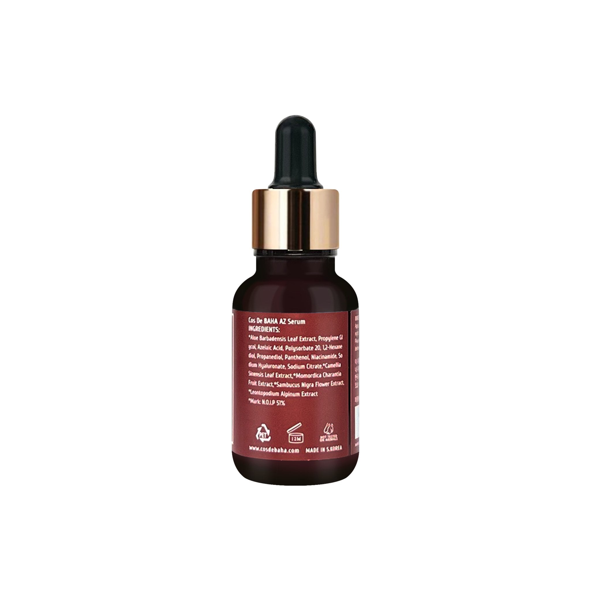 CosDeBAHA AZ Serum - K-Beauty In House