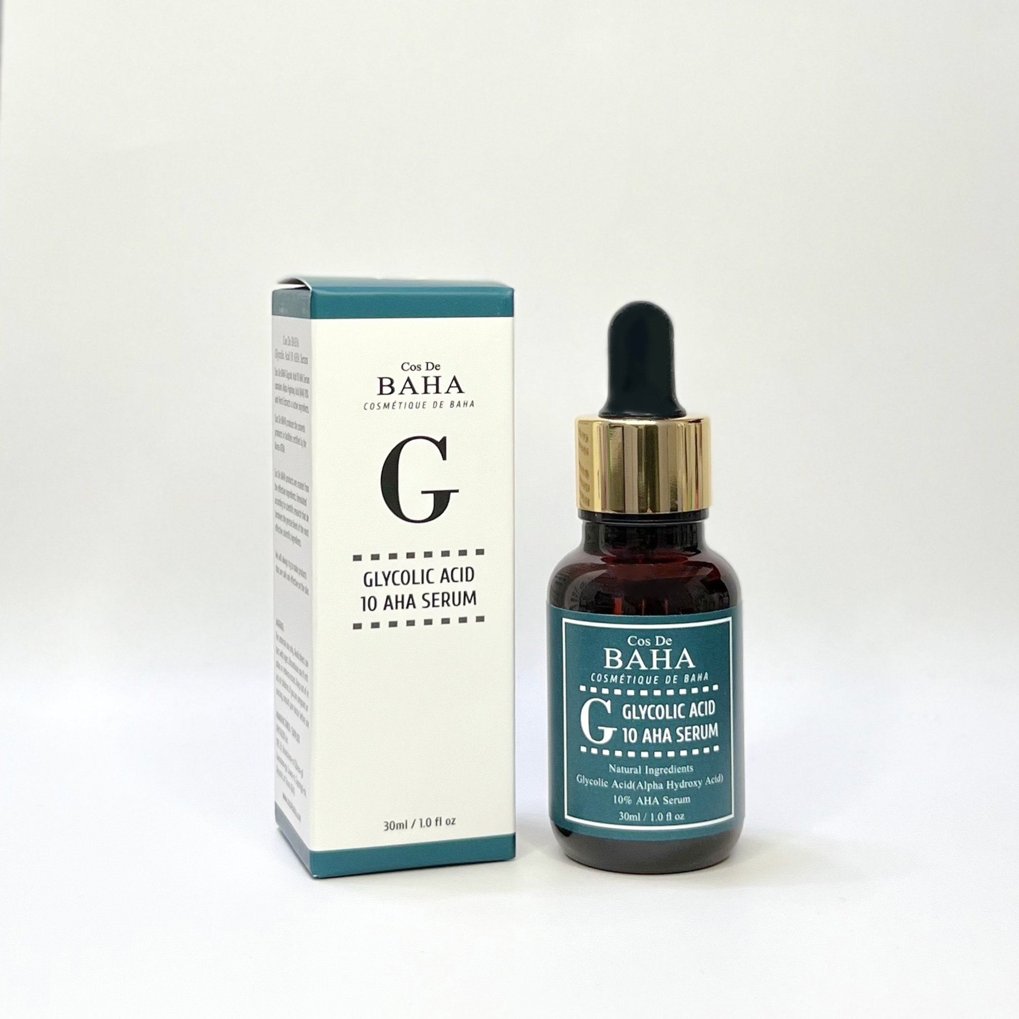 CosDeBAHA Glycolic Acid 10 AHA Serum - K-Beauty In House