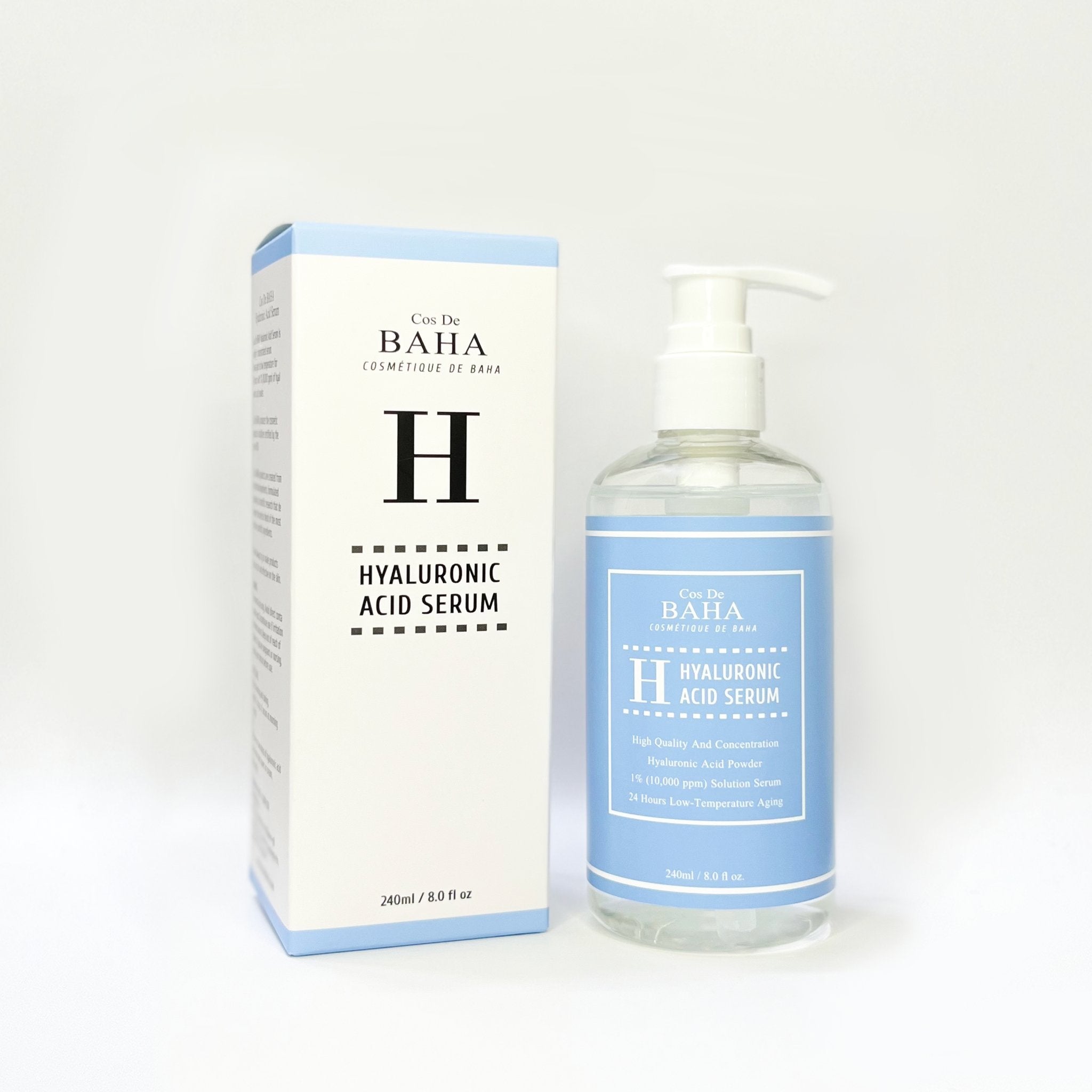 CosDeBAHA Hyaluronic Acid Serum 240ml - K-Beauty In House