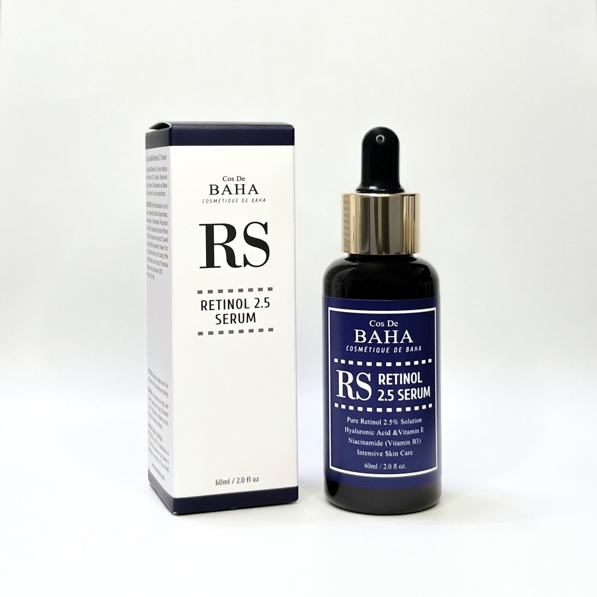 CosDeBAHA Retinol 2.5 Serum 60ml - K-Beauty In House