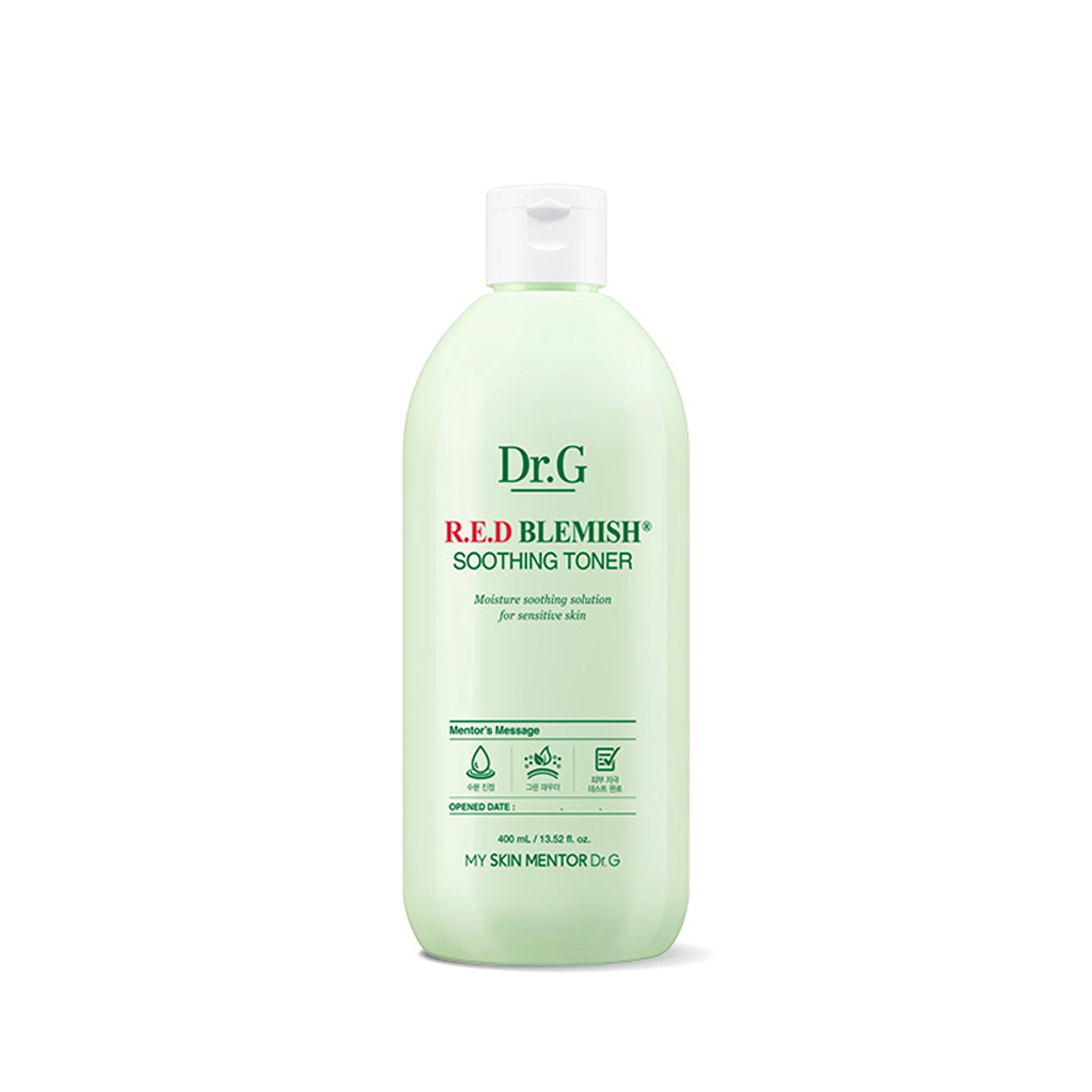 DR.G RED Blemish Soothing Toner 400ml - K-Beauty In House