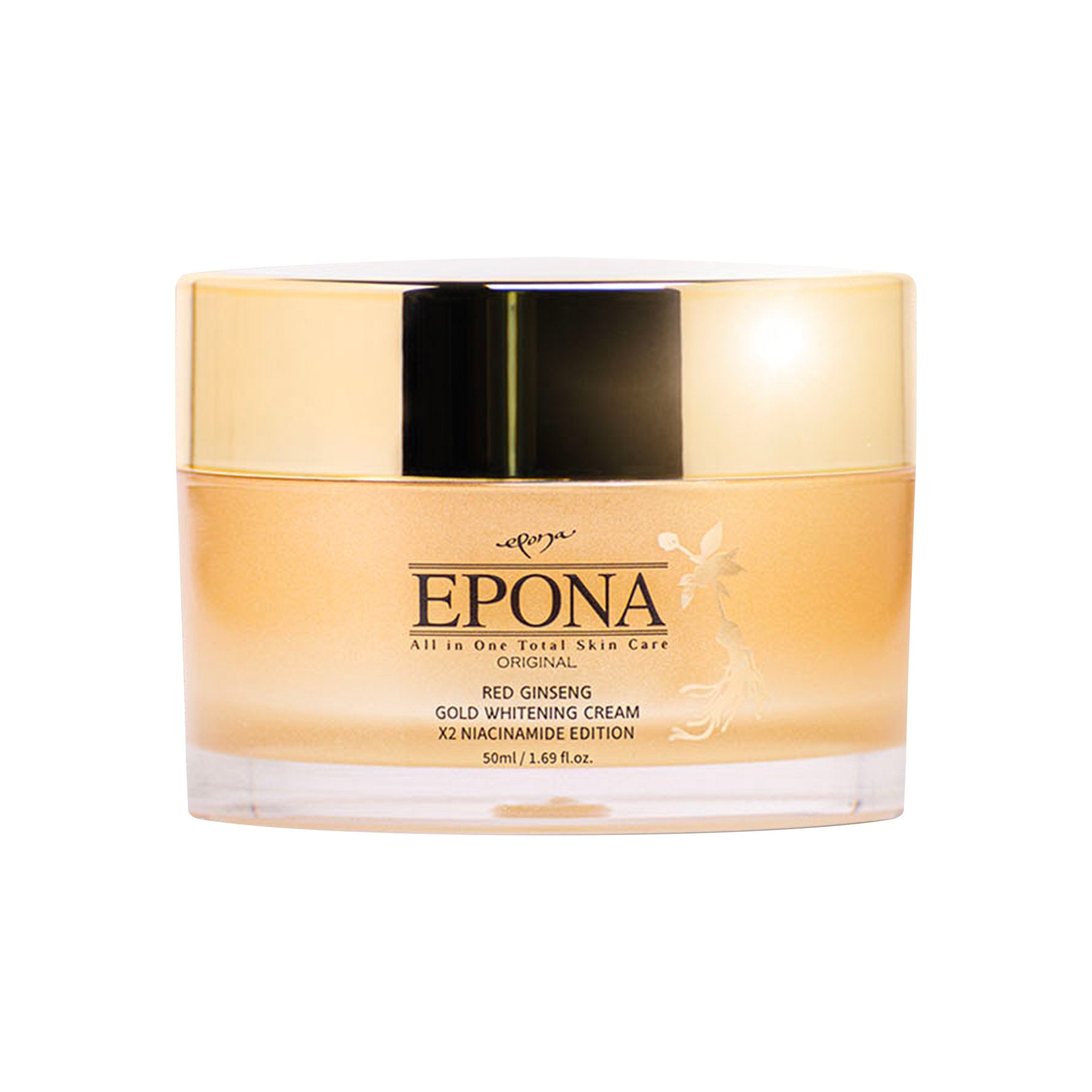 EPONA Ginseng Gold Whitening Cream X2 Niaciamide EDITION 50ml - K-Beauty In House