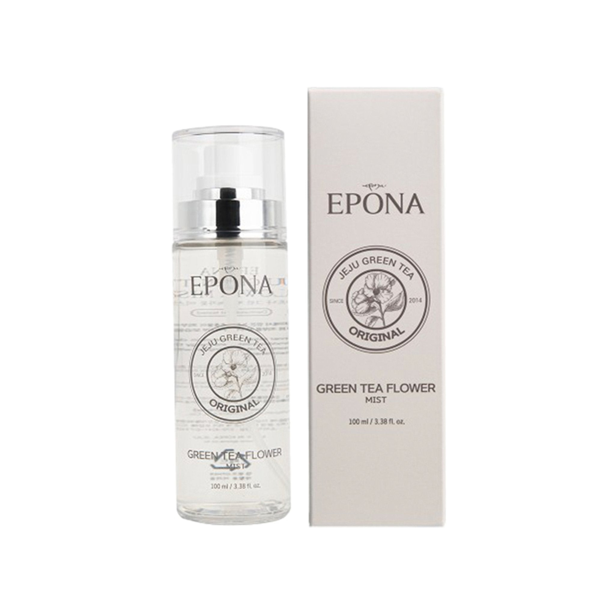 EPONA Jeju Green Tea Flower Mist 100ml - K-Beauty In House