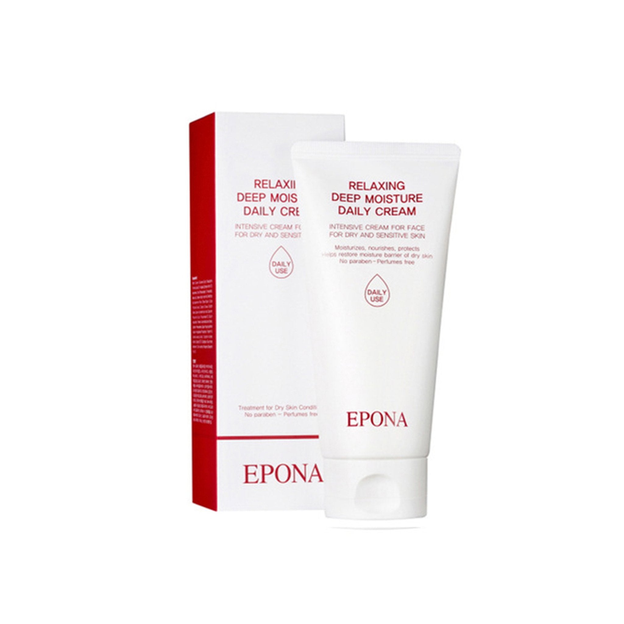 EPONA Relaxing Deep Moisture Daily Cream 130ml - K-Beauty In House