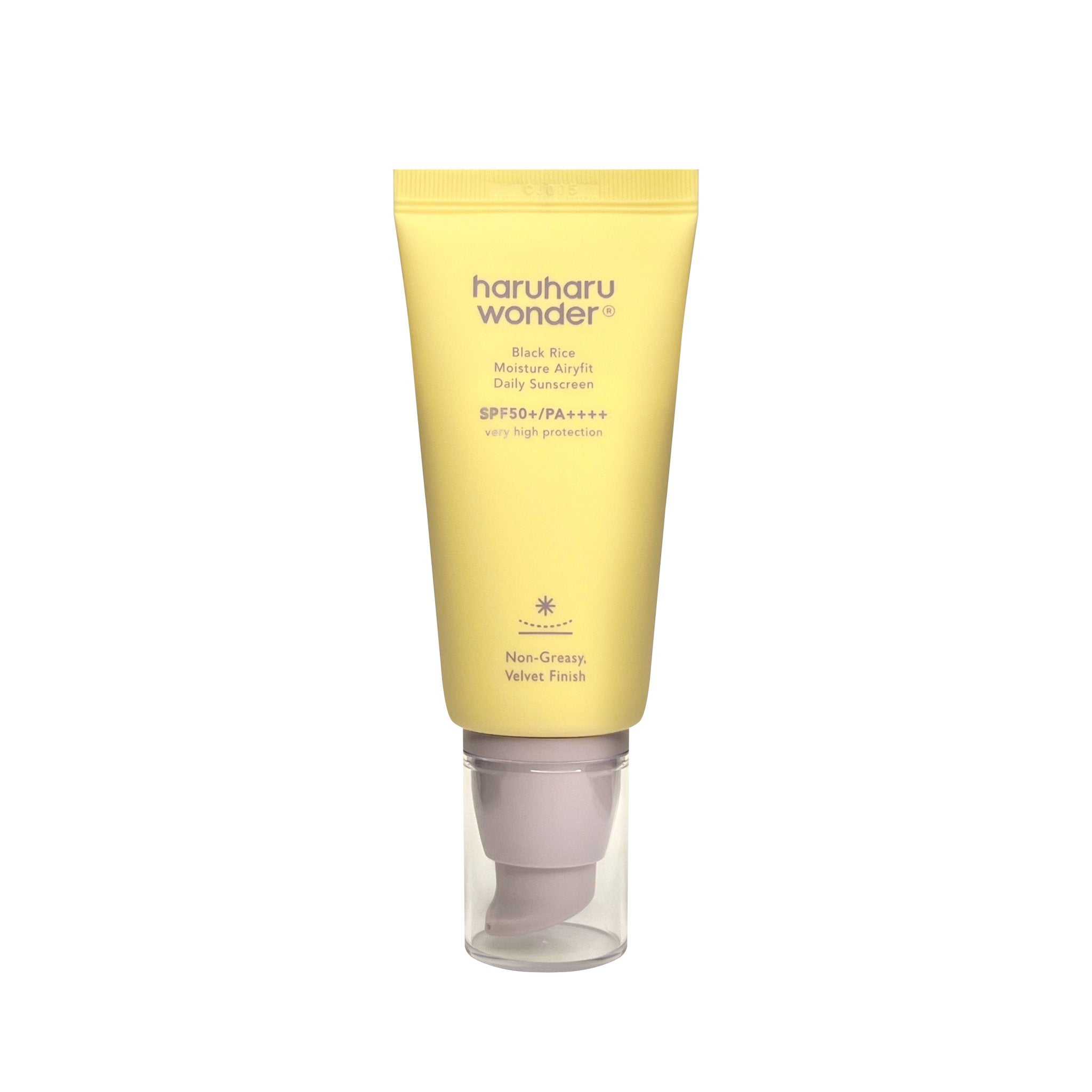 Haruharu wonder Black Rice Moisture Airyfit Daily Sunscreen SPF50+/PA++++ 50ml - K-Beauty In House