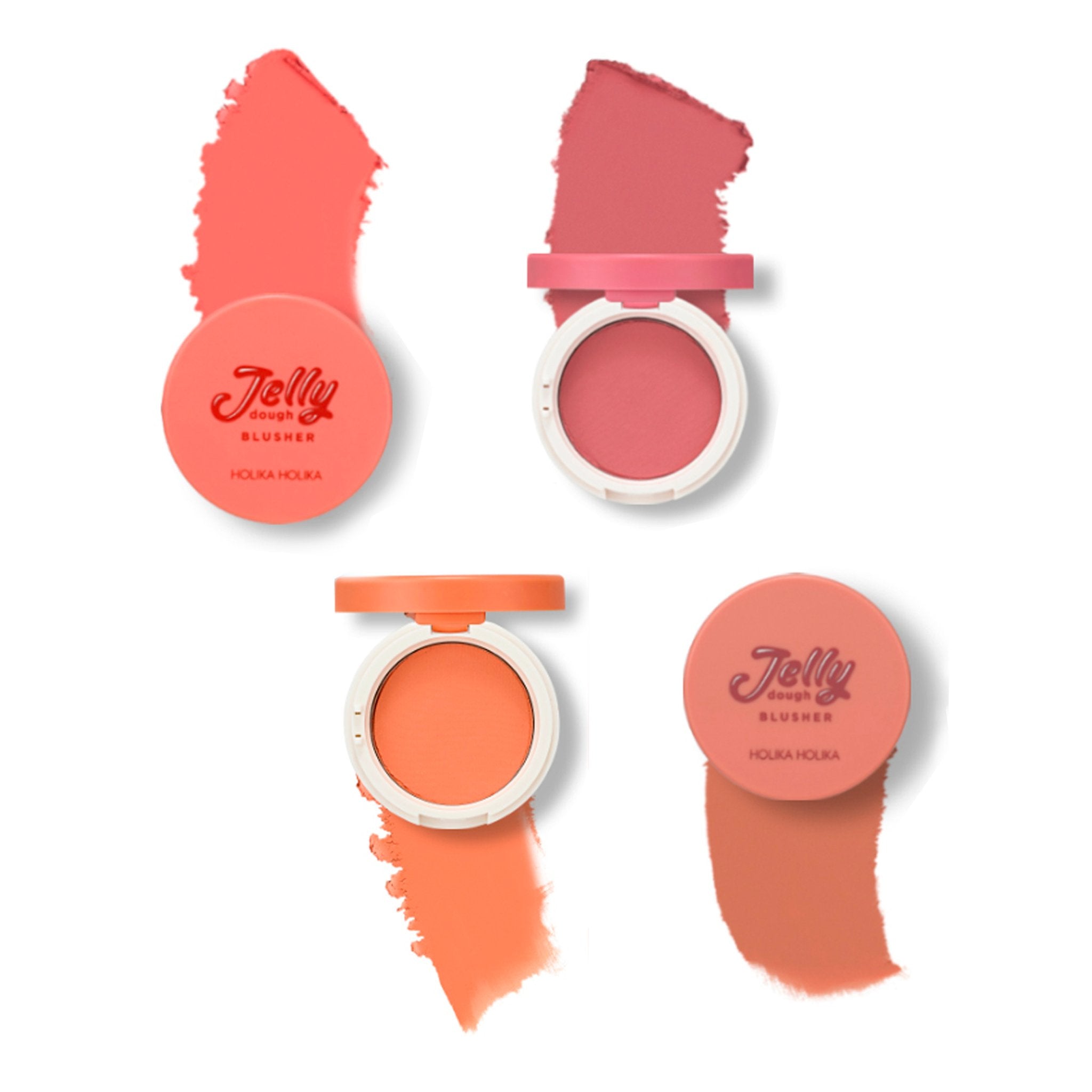 HOLIKA HOLIKA Jelly Dough Blusher 4Color - K - Beauty In House