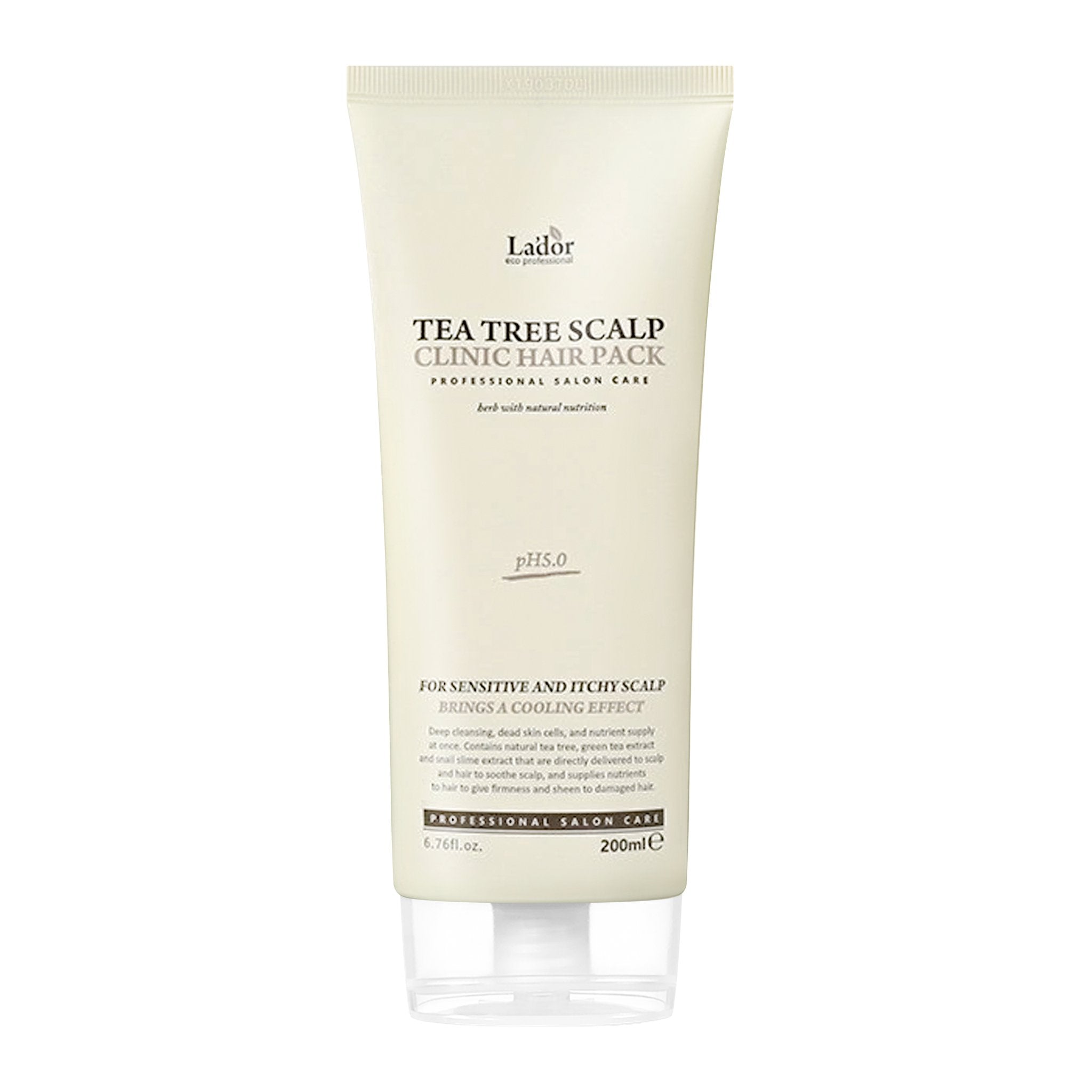 LADOR Tea Tree Scalp Clinic Hair Pack 200ml - K - Beauty In House