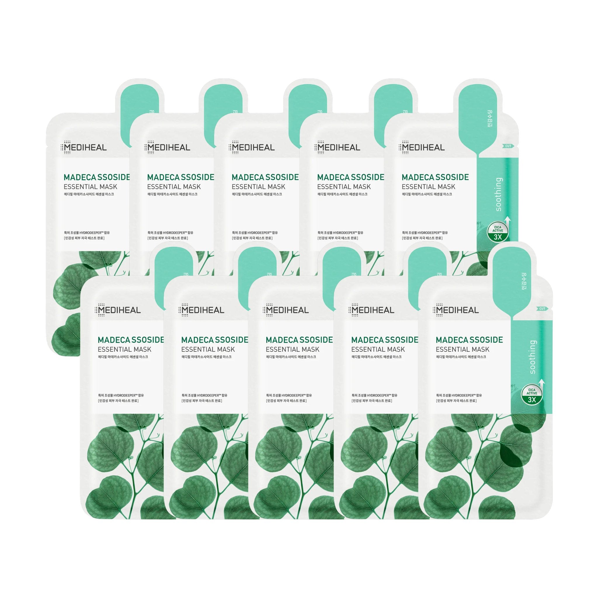 MEDIHEAL Madecassoside Essential Mask (10pcs) - K - Beauty In House