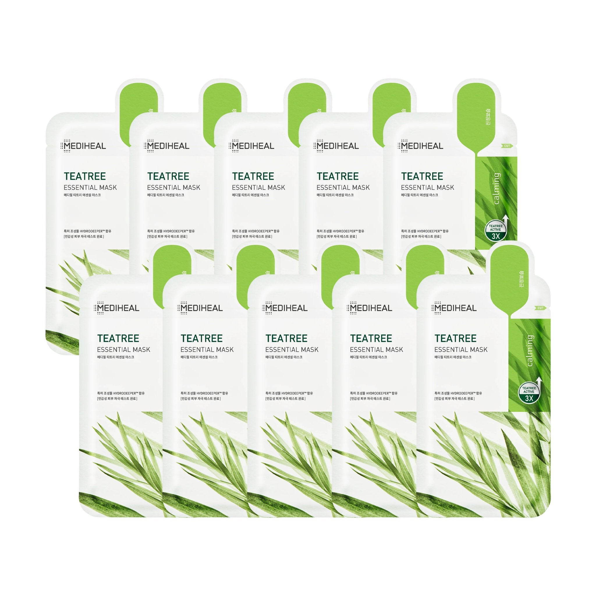 MEDIHEAL Teatree Essential Mask (10pcs) - K - Beauty In House