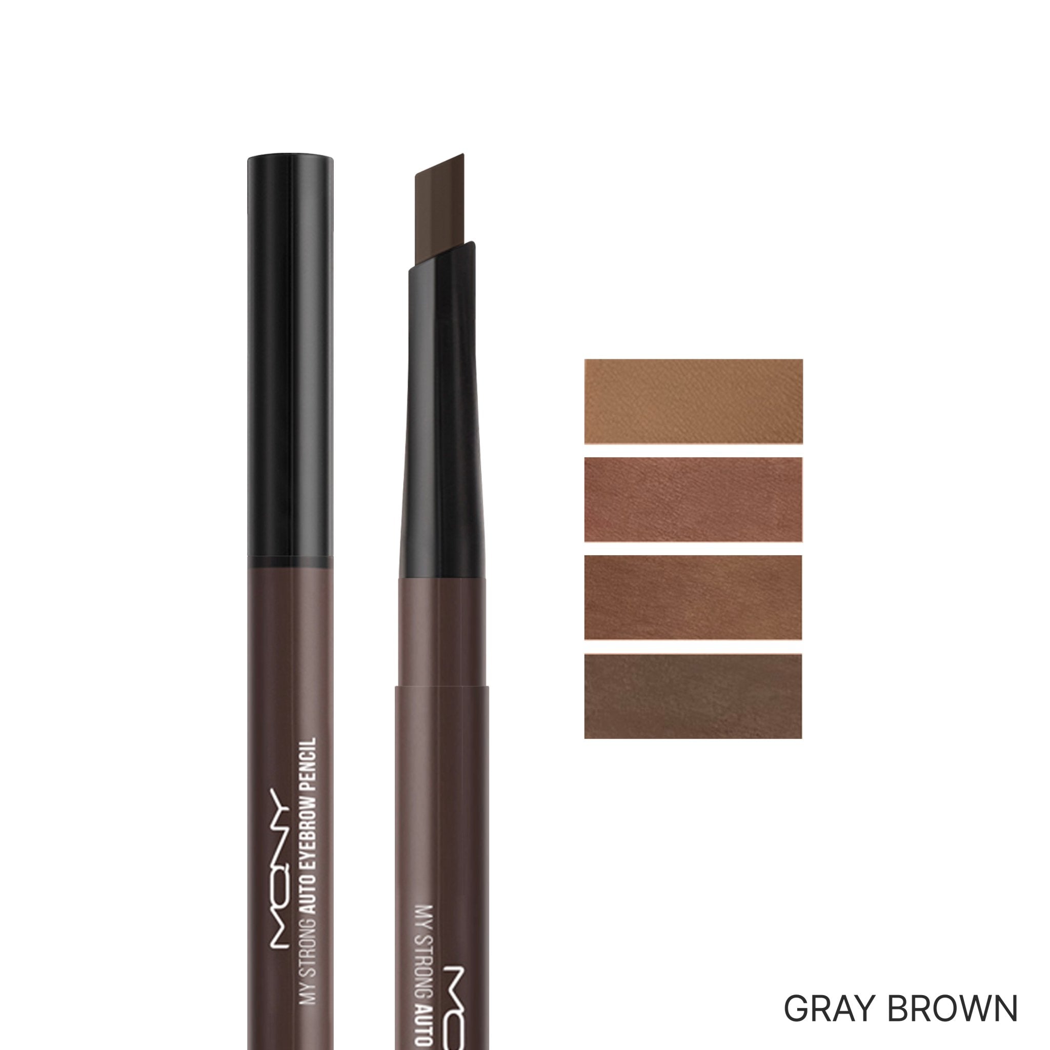 MQNY My Strong Auto Eyebrow Pencil Hard Powder - K-Beauty In House