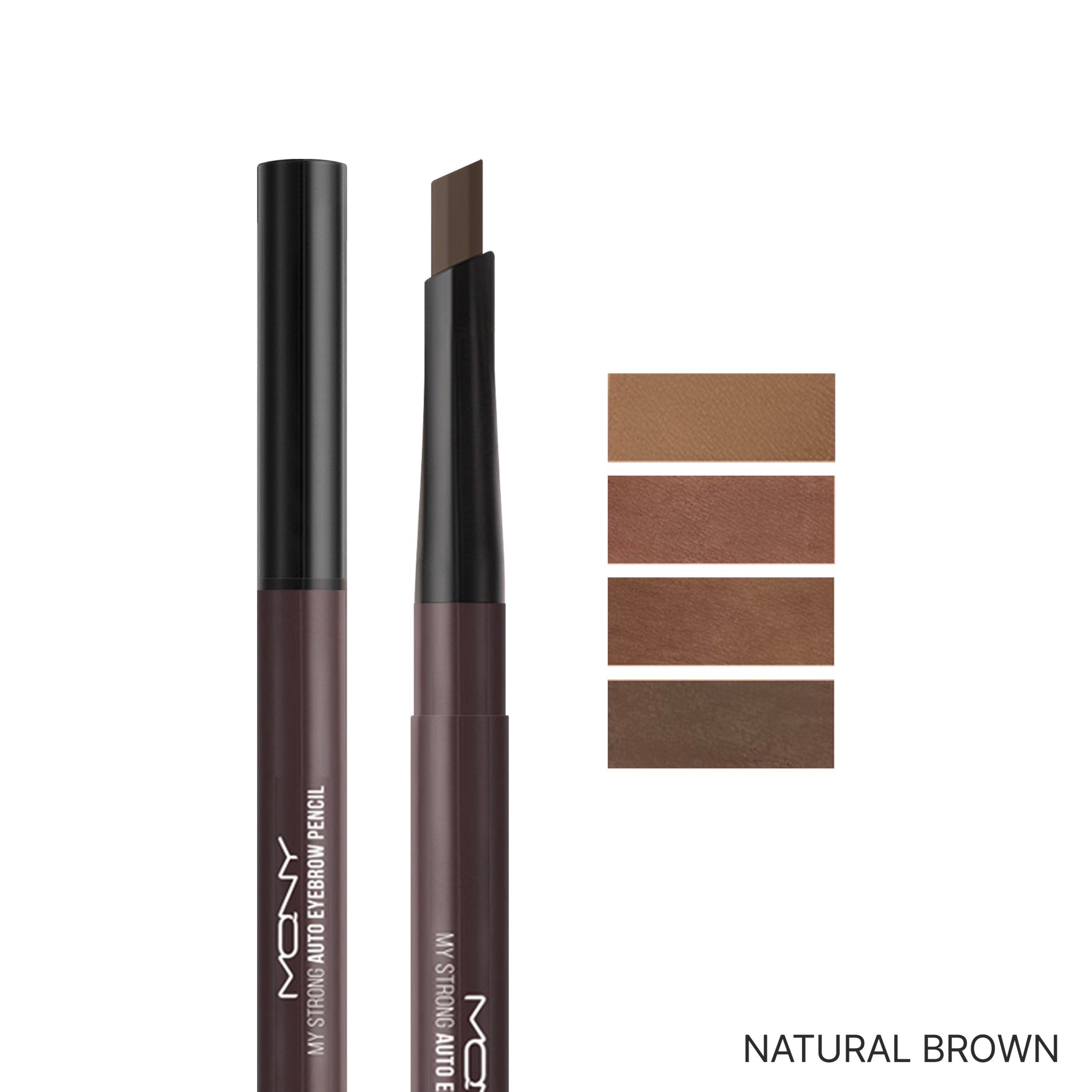 MQNY My Strong Auto Eyebrow Pencil Hard Powder - K-Beauty In House