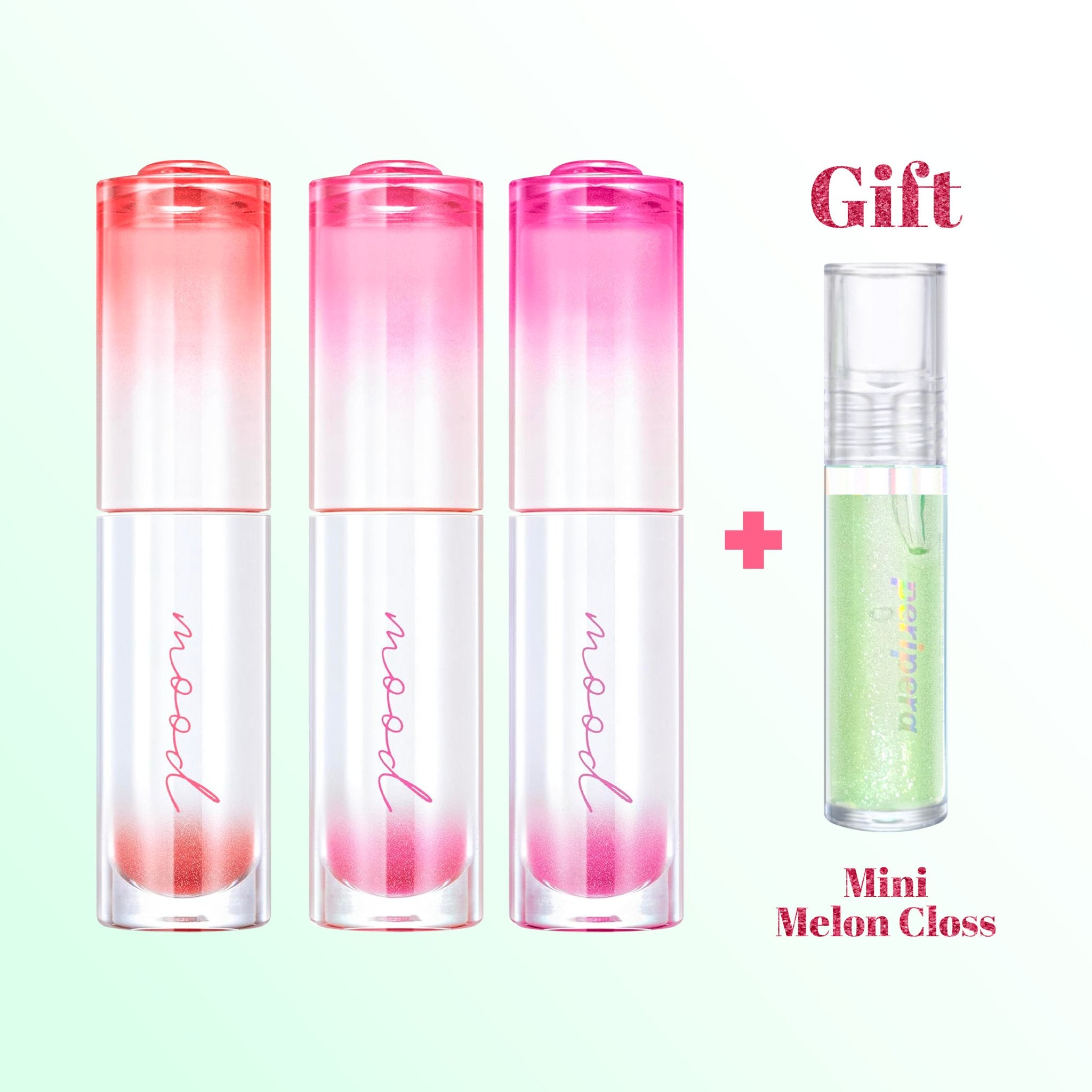 PERIPERA Ink Mood Gloy Tint Design Set [Original + Mini Gloss] - K - Beauty In House