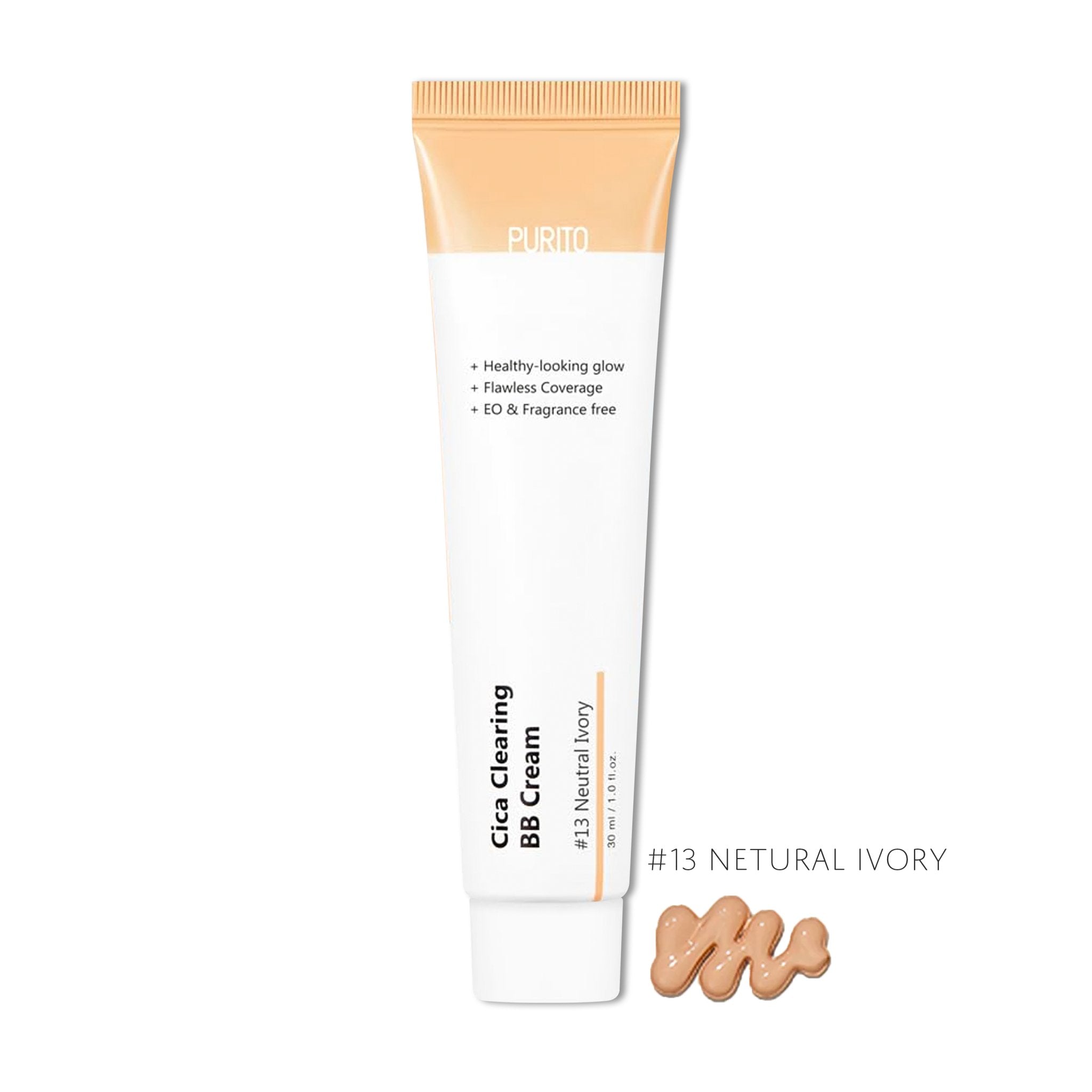 Purito SEOUL Cica Clearing BB Cream 6 Colors - K - Beauty In House