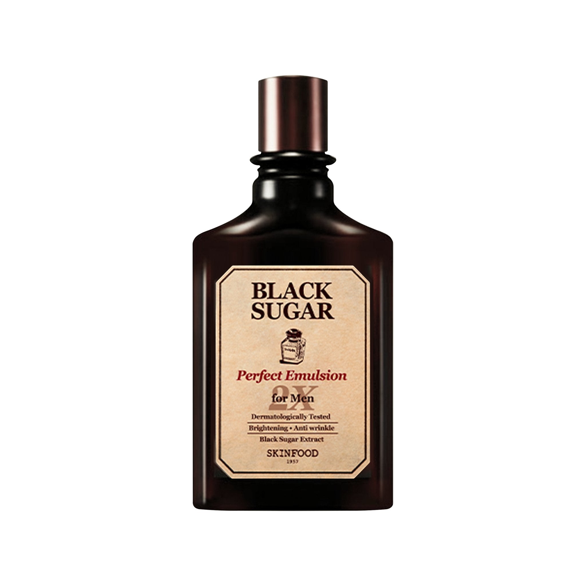 SKINFOOD Black Sugar Perfect Emulsion 2X For Men - K-Beauty In House