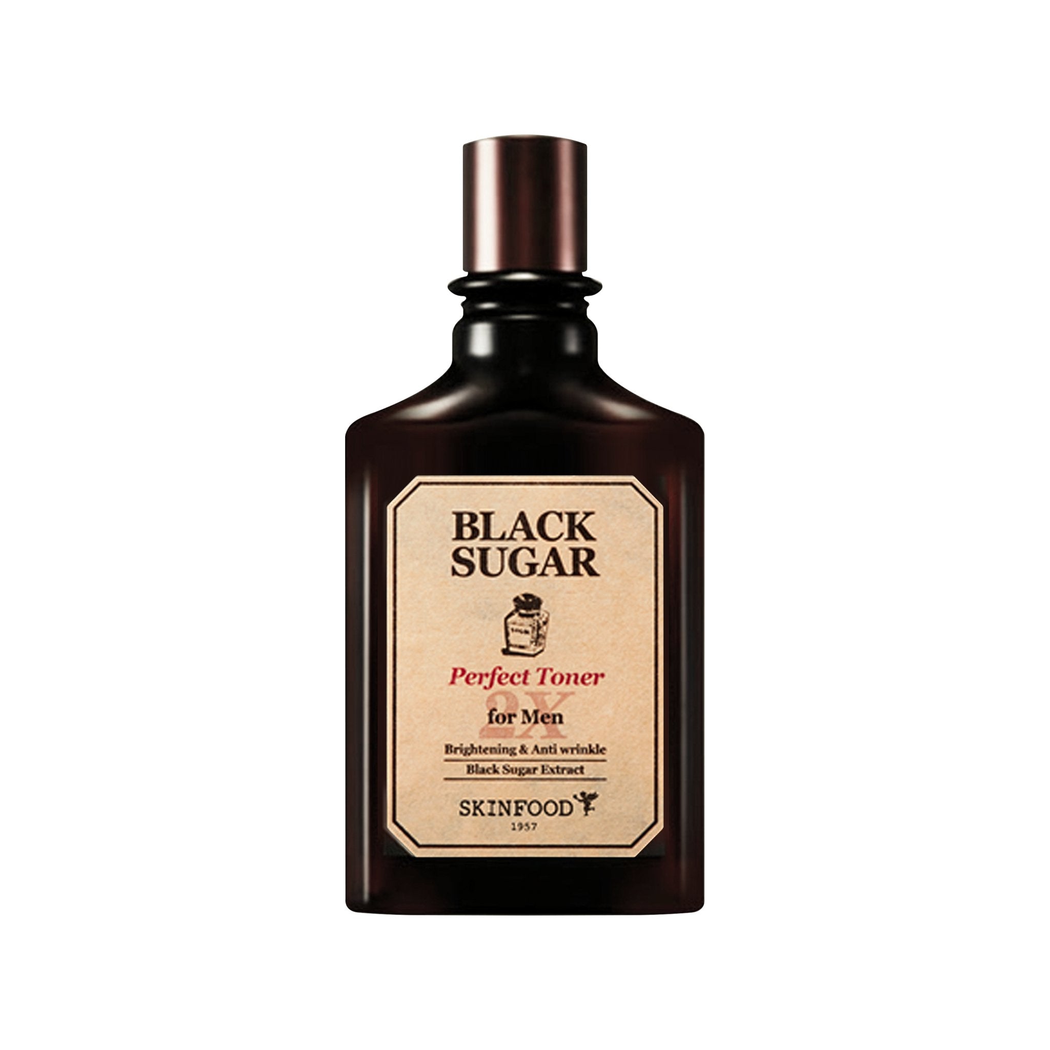 SKINFOOD Black Sugar Perfect Toner 2X For Men - K-Beauty In House