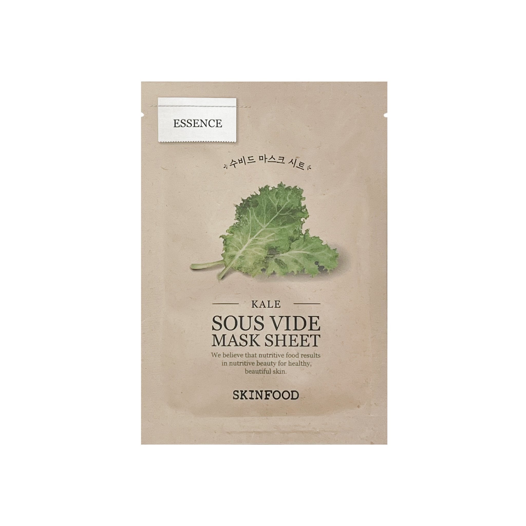 SKINFOOD Kale Sous Vide Mask Sheet 10EA - K-Beauty In House