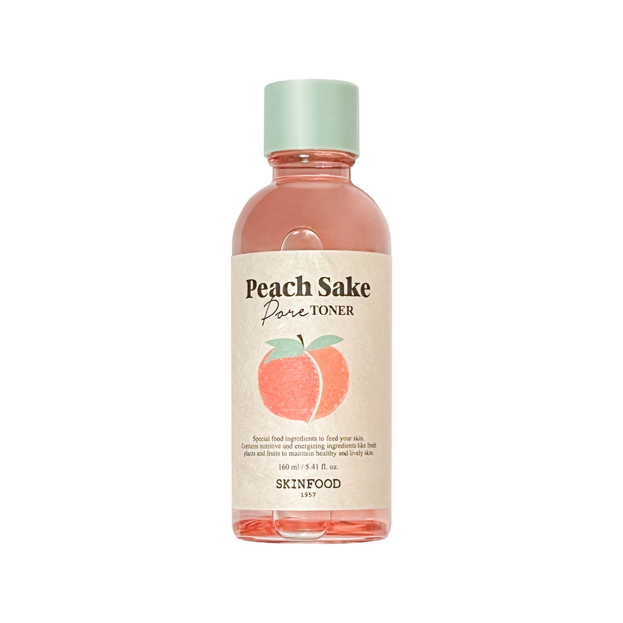 SKINFOOD Peach Sake Toner 160ml - K-Beauty In House