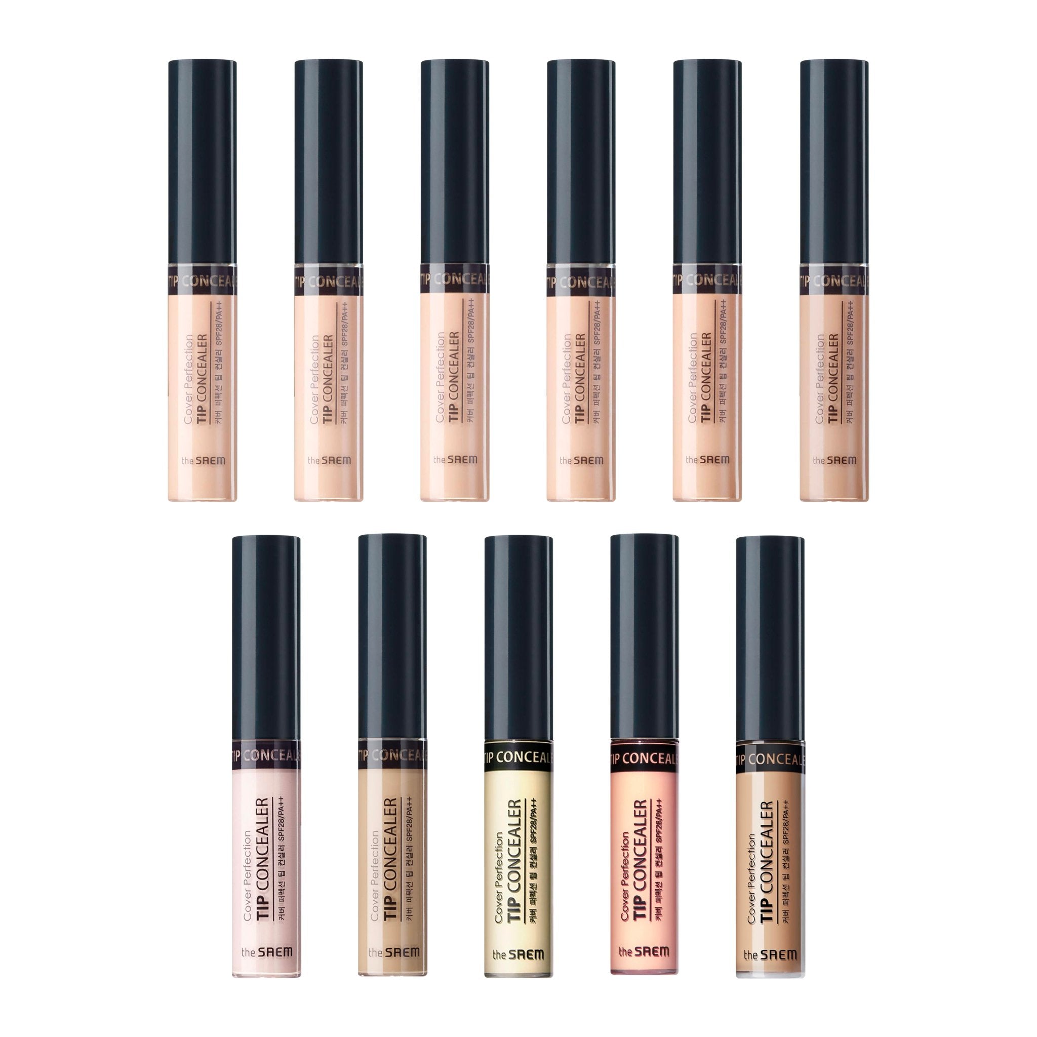 The Saem Cover Perfection Tip Concealer 11 Colors - K - Beauty In House