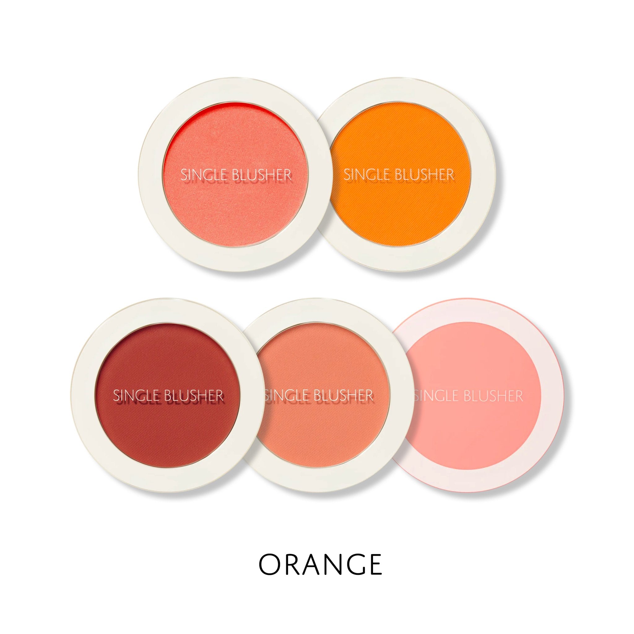 The Saem Saemmul Single Blusher Orange - K - Beauty In House