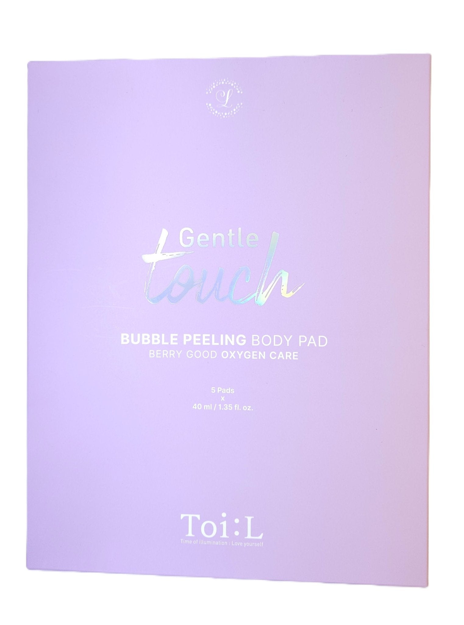 Toi:L Gentle Touch Bubble Peeling Body Pad (5ea) - K - Beauty In House