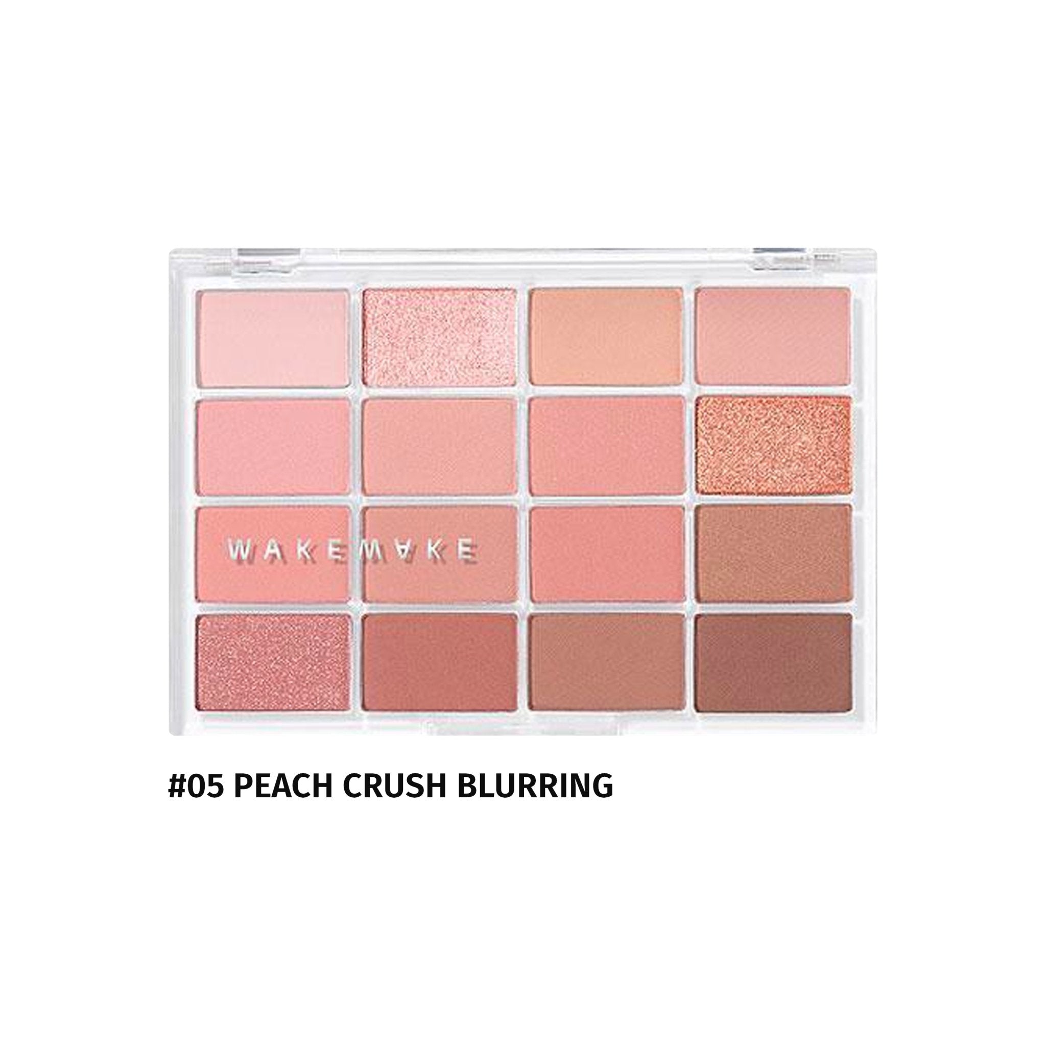 WAKEMAKE Soft Blurring Eye Palette Renewal 20Colors - K - Beauty In House