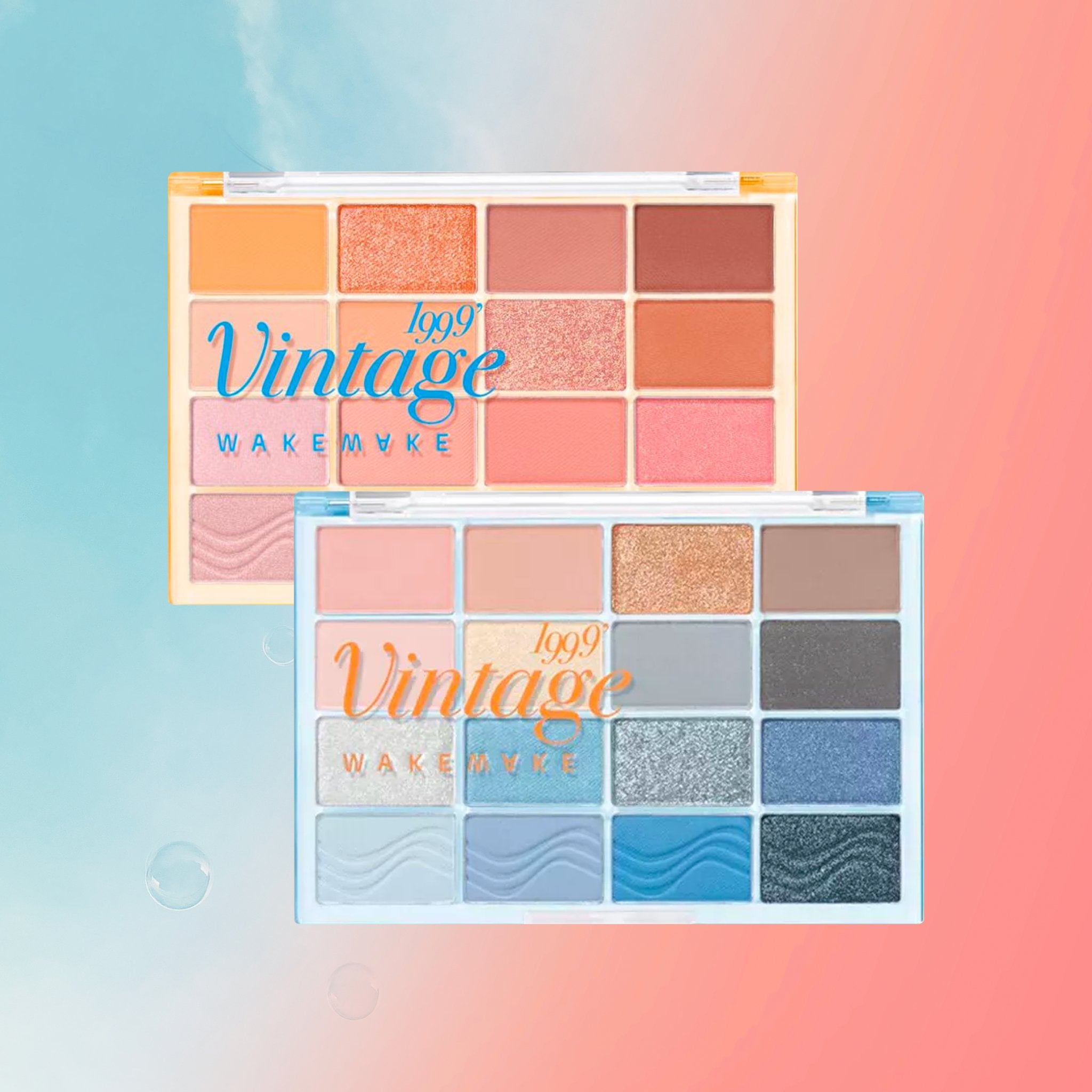 WAKEMAKE Soft Blurring Eye Palette Renewal 20Colors - K - Beauty In House